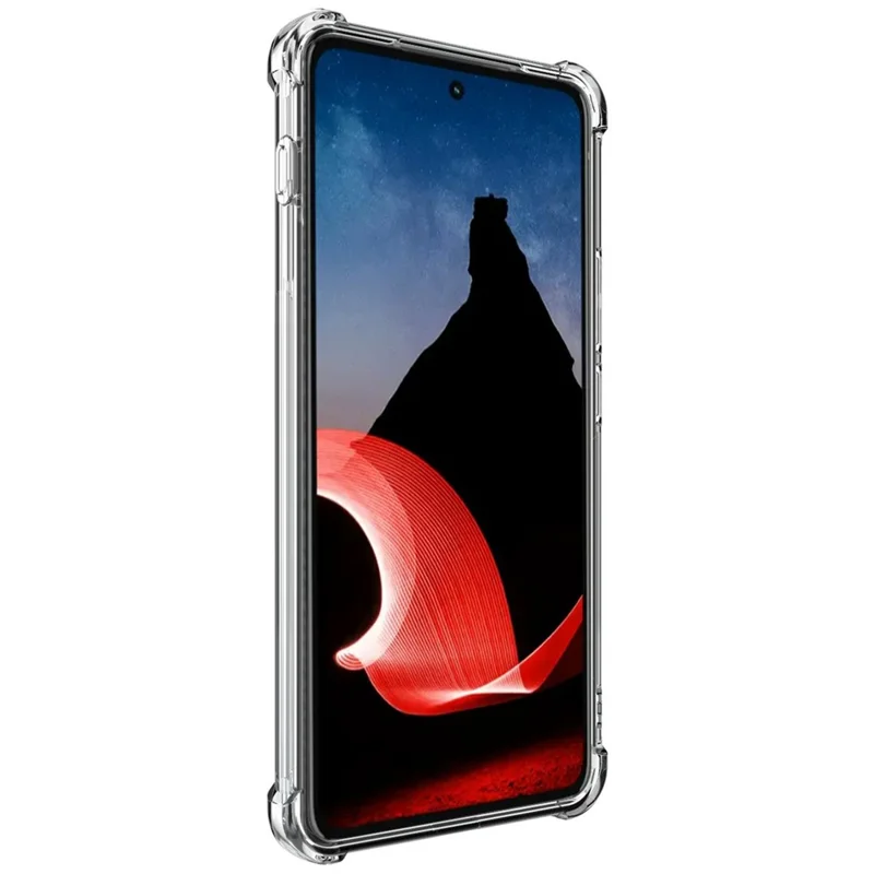 IMAK for Motorola ThinkPhone 5G Magnetic Case Airbag Shockproof Protection TPU Phone Cover - Transparent