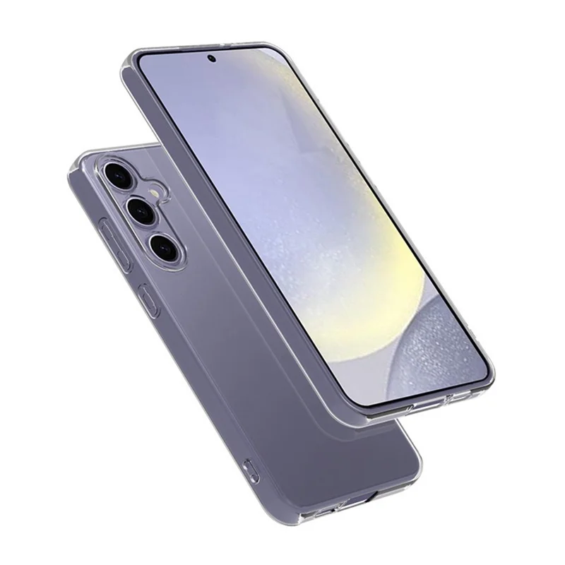 For Samsung Galaxy A27 Back Cover Ultra Thin Flexible TPU Clear Phone Case - Transparent