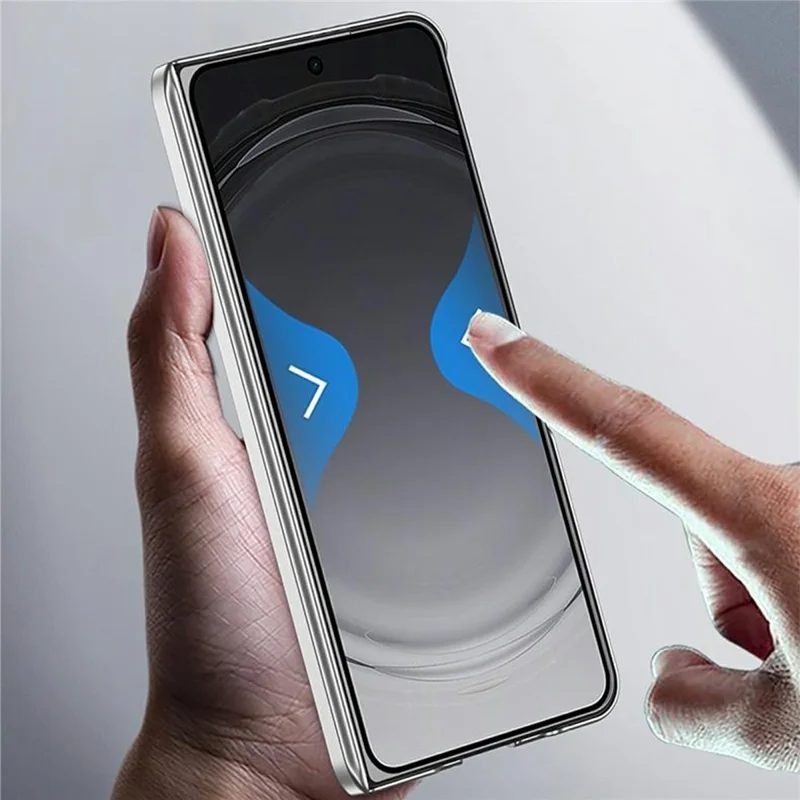GKK For Oppo Find N6 5G Magnetic Case Transform to iPhone 17 Pro Matte PC Phone Cover - Black