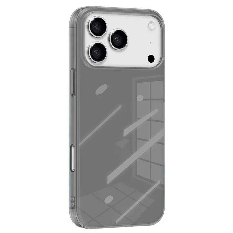 X-LEVEL для iPhone 17 Pro Max чехол тонкий антицарапиновый жесткий прозрачный черный защитный чехол