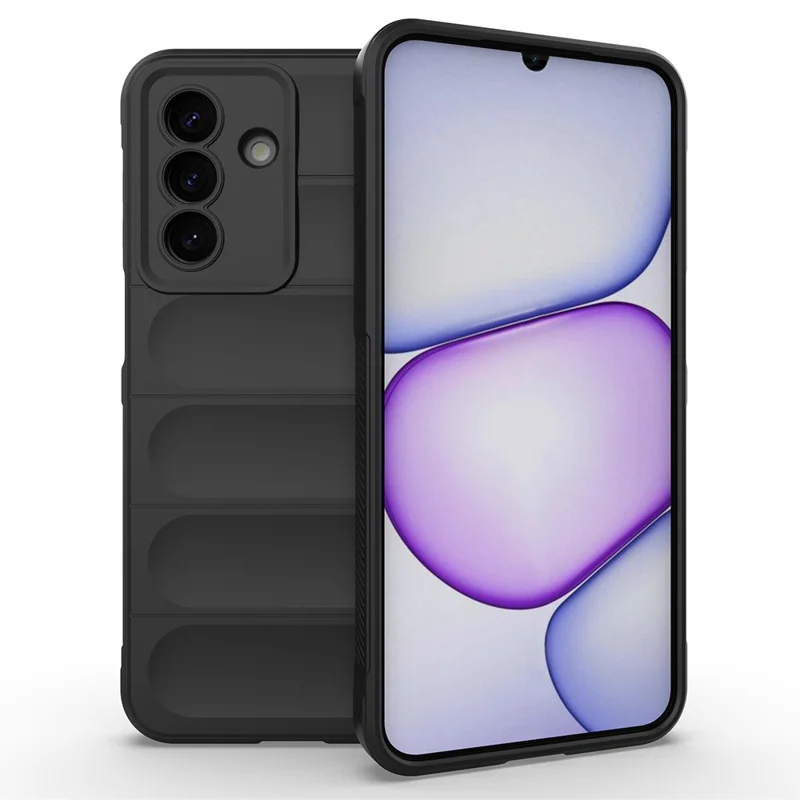 For Samsung Galaxy A27 Phone Case Anti-Drop Soft TPU Rugged Back Cover - Black