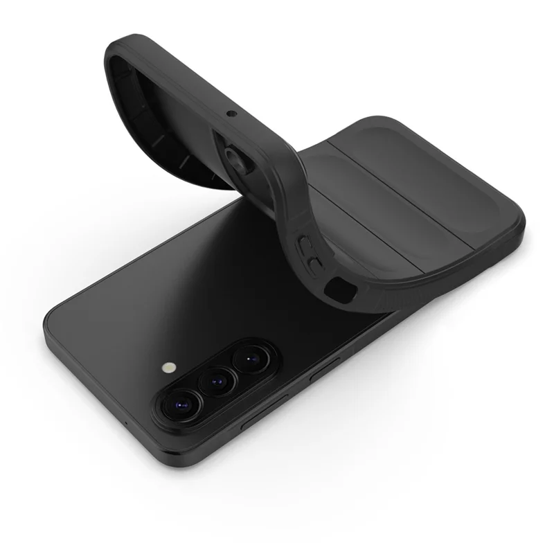 For Samsung Galaxy A27 Phone Case Anti-Drop Soft TPU Rugged Back Cover - Black