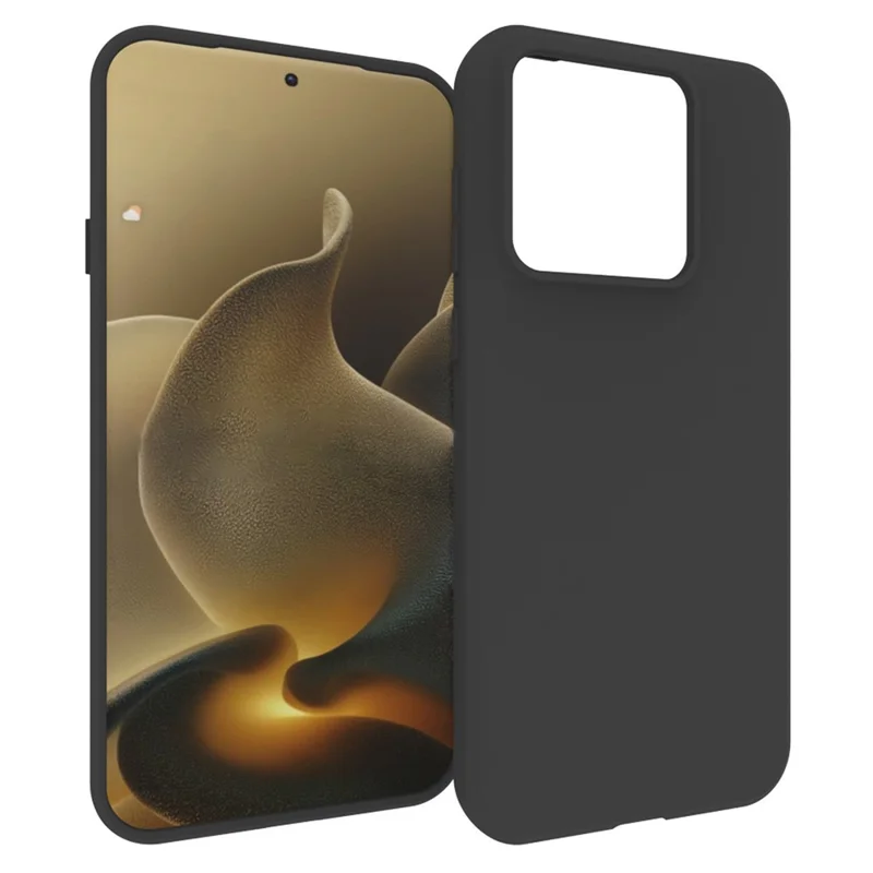 Motorola Edge (2026) hoesje matte finish zacht TPU telefoonhoesje - zwart