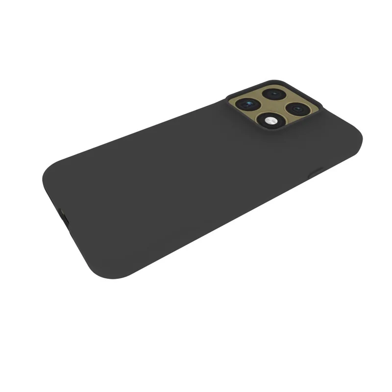 Motorola Edge (2026) hoesje matte finish zacht TPU telefoonhoesje - zwart