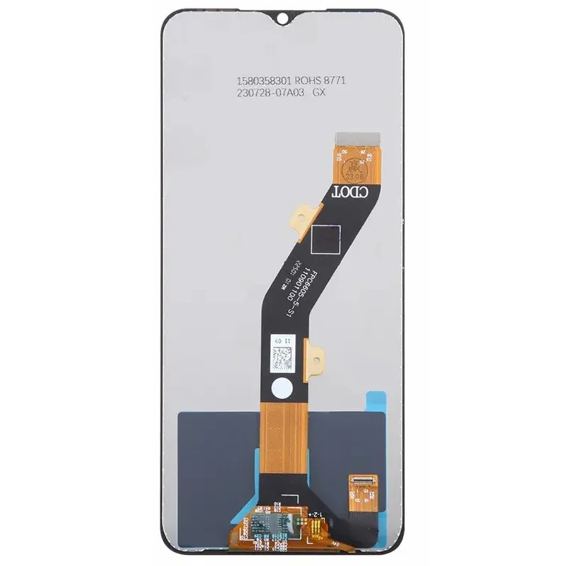 For itel A90 4G A6610L Grade C LCD Screen and Digitizer Assembly Replacement Part (Without Logo)