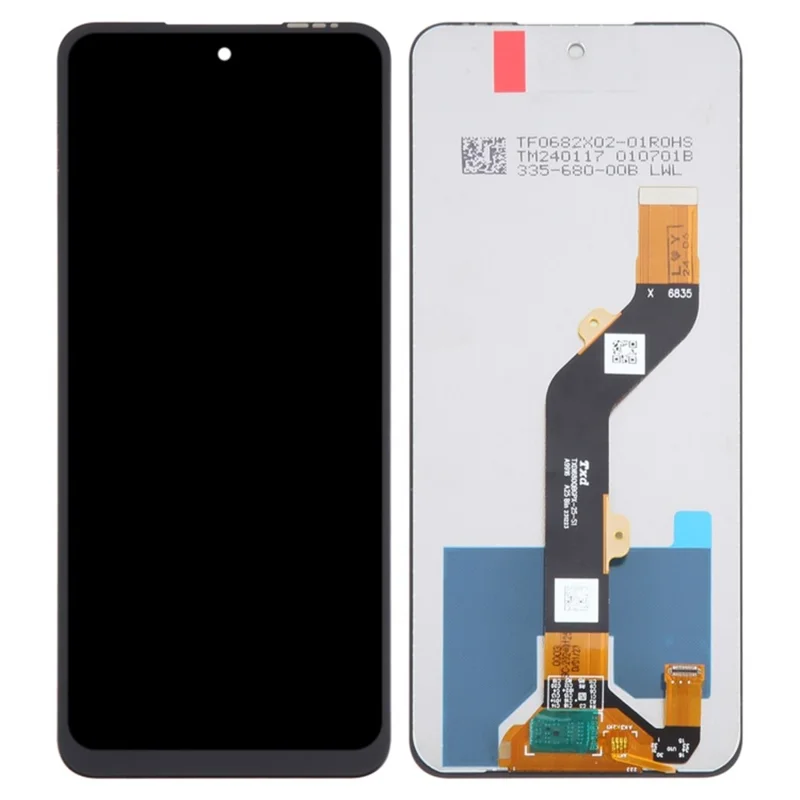 For itel P40+ 4G P683L Grade C LCD Screen and Digitizer Assembly Replacement Part (Without Logo)