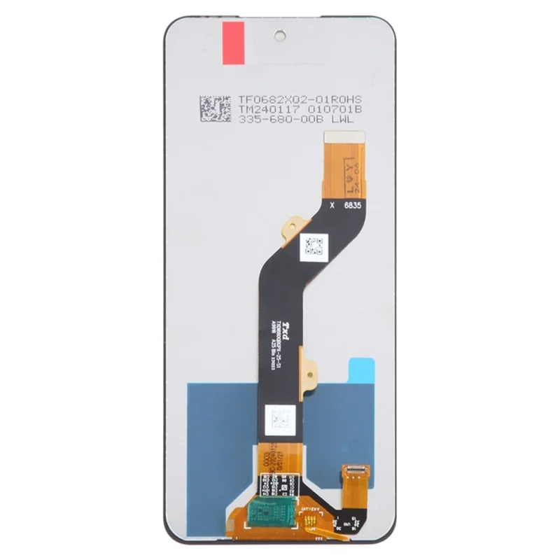 For itel P40+ 4G P683L Grade C LCD Screen and Digitizer Assembly Replacement Part (Without Logo)