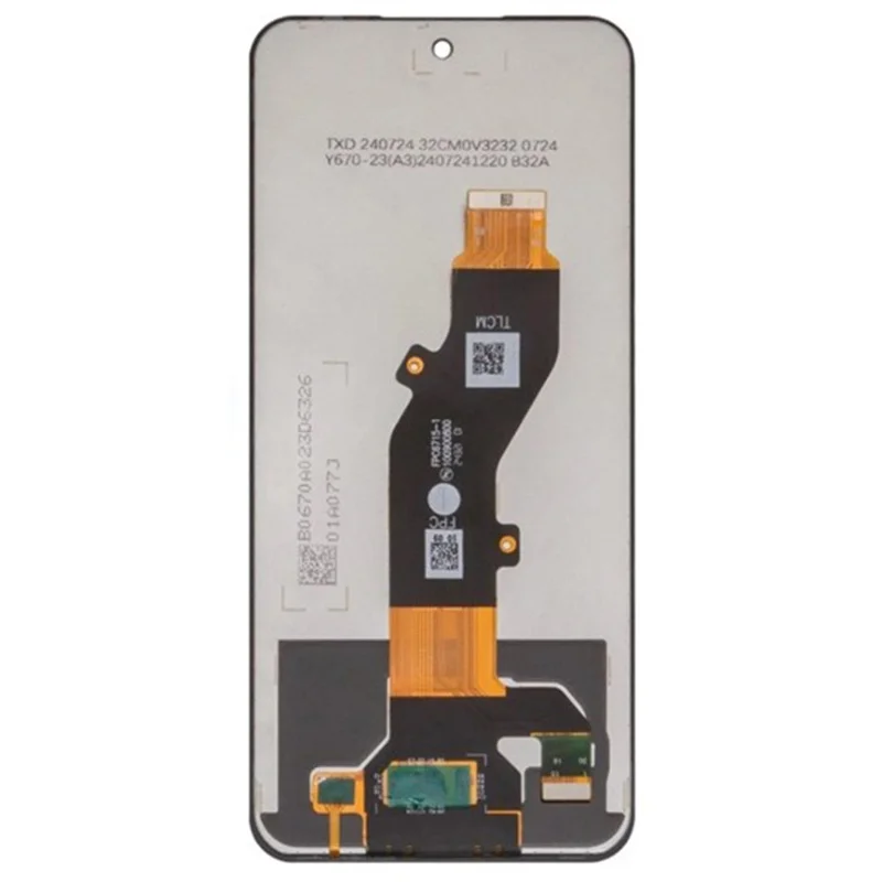 For itel Power 70 4G P673L Grade C LCD Screen and Digitizer Assembly Replacement Part (Without Logo)
