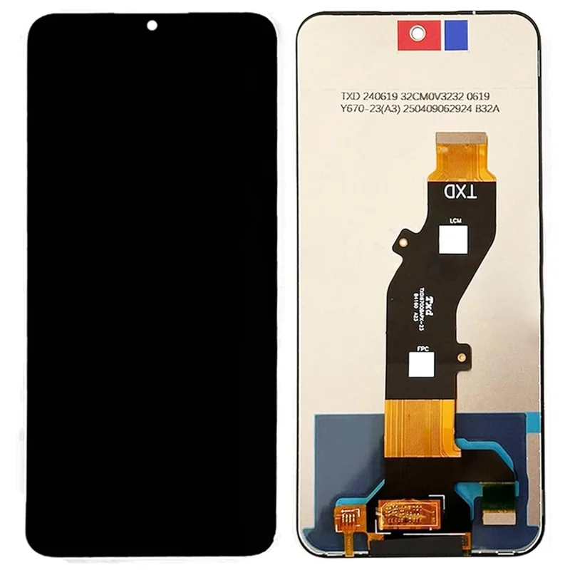 For Infinix Note 50x 5G X6857B Grade C LCD Screen and Digitizer Assembly Part with Tools Kit (Without Logo)