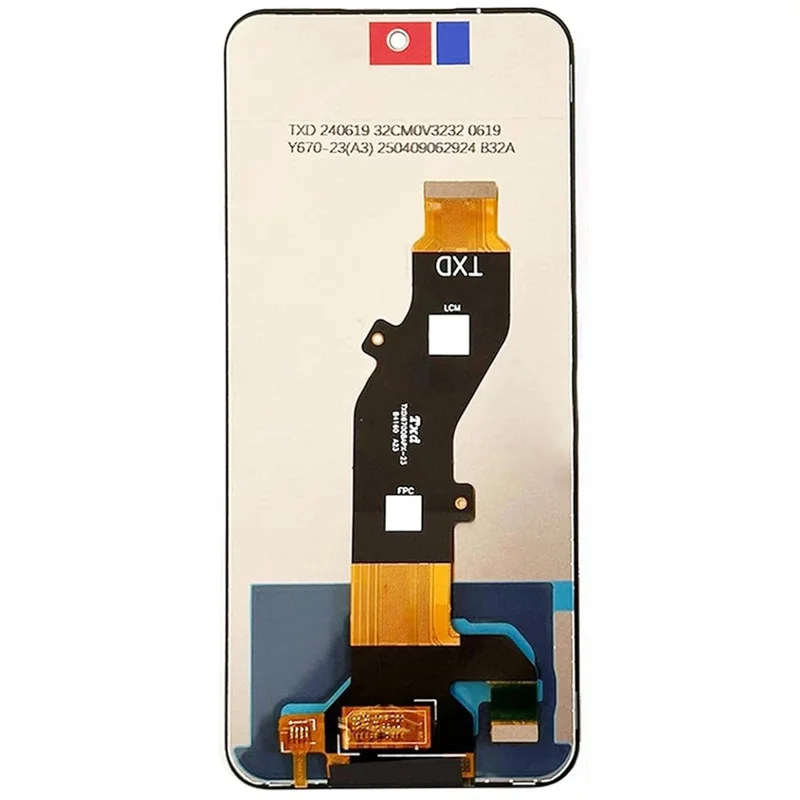For Infinix Note 50x 5G X6857B Grade C LCD Screen and Digitizer Assembly Part with Tools Kit (Without Logo)