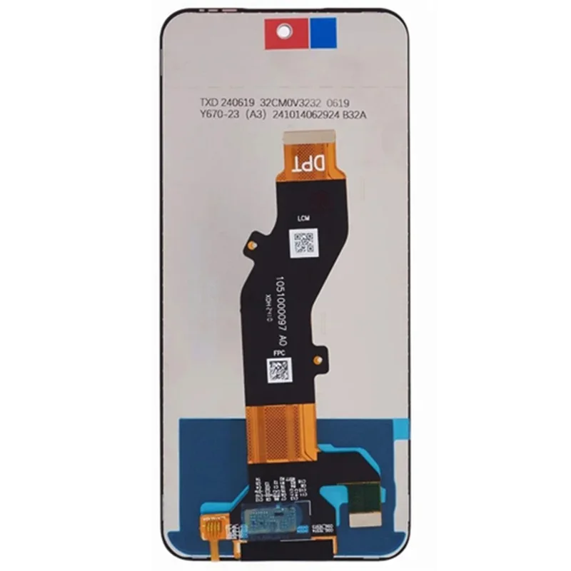 For TECNO Spark Go 1S KL4h Grade C LCD Screen e Digitizer Assembly Parte di Ricambio (Senza Logo)