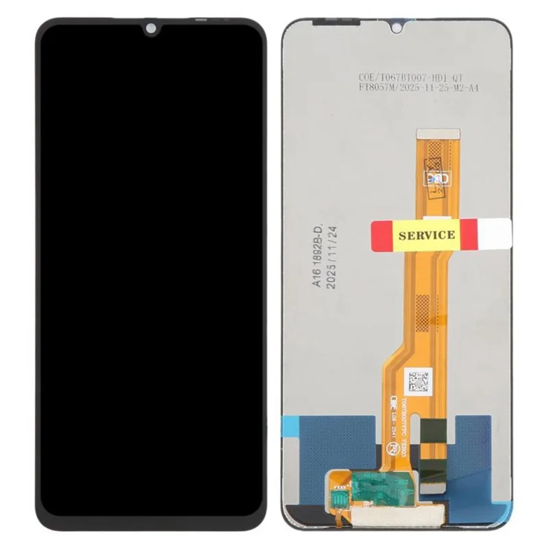For TECNO Spark Go 3 KN3 Grade C LCD Schermo e Tastiera Digitizer di Ricambio (Senza Logo)