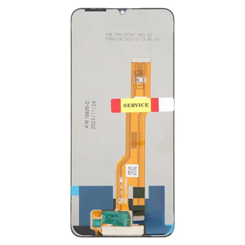 For TECNO Spark Go 3 KN3 Grade C LCD Schermo e Tastiera Digitizer di Ricambio (Senza Logo)