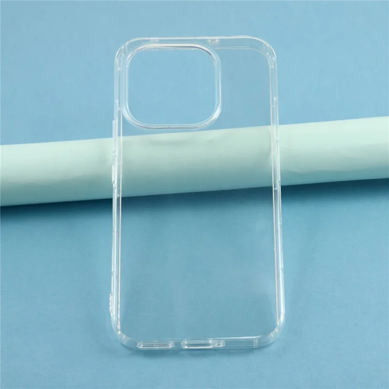 For Realme 16 Pro 5G Case Airbag Protection TPU Phone Back Cover - Transparent