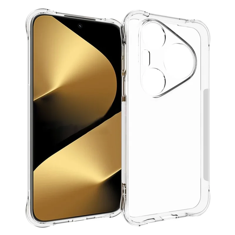 For Huawei Pura 90 Pro Max TPU Case Non Slip Anti Drop Phone Cover - Transparent