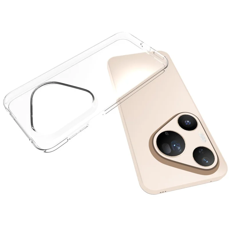 Bulk Purchasing For Huawei Pura 90 Pro Max Case Watermark-Resistant TPU Phone Back Cover - Transparent