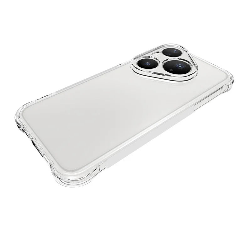 For Huawei Pura 90 Pro TPU Case Non Slip Anti Drop Phone Cover - Transparent