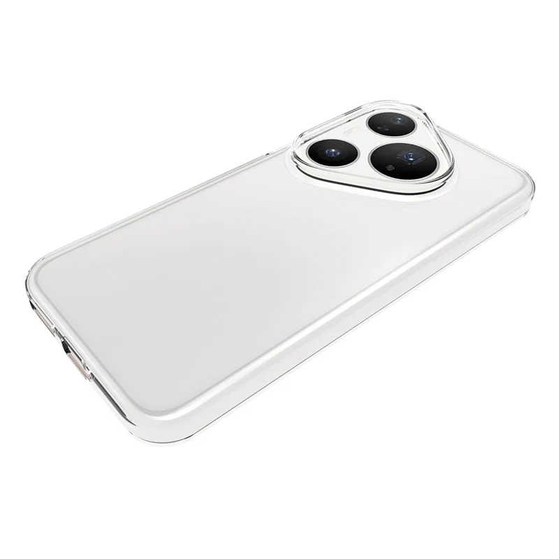 Coque pour Huawei Pura 90 Pro, housse arrière transparente en TPU résistante aux traces d'eau