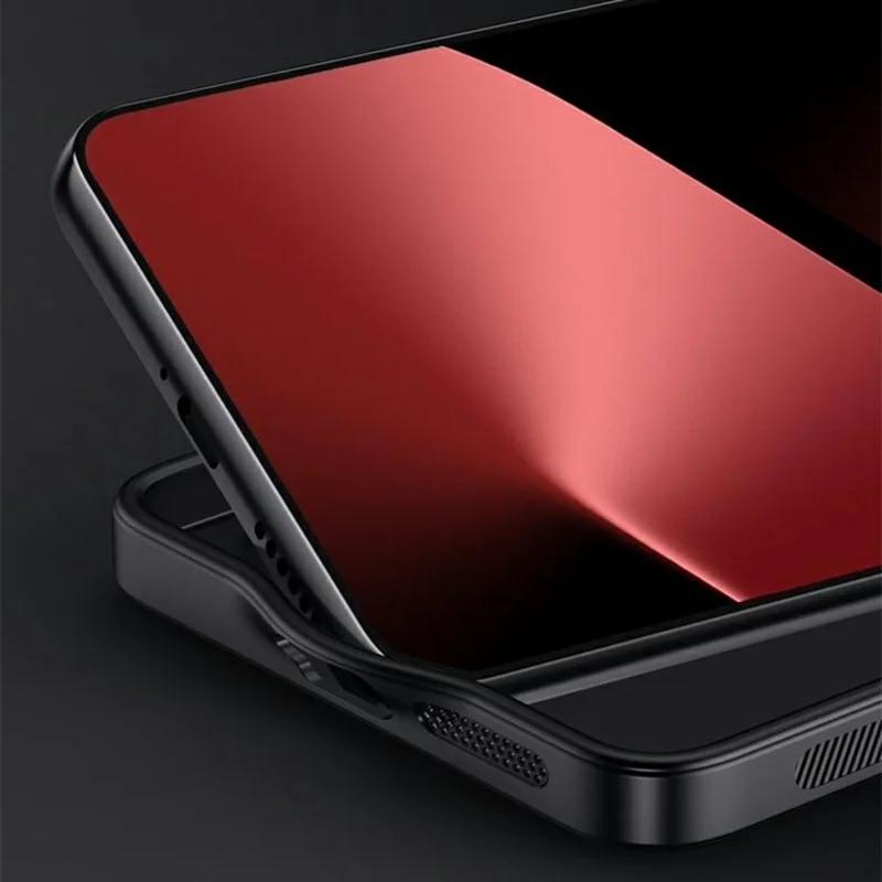 For Huawei Pura 90 Pro Case Wood Texture PU Leather Coated PC TPU Phone Cover - Black