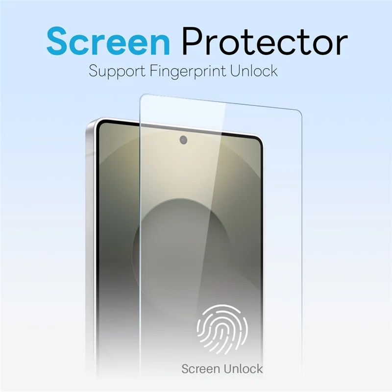 NORTHJO For Samsung Galaxy S25 Ultra Magnetic Case Translucent Matte Shockproof Phone Cover Set with Front Screen Protector + Lens Film - Blue