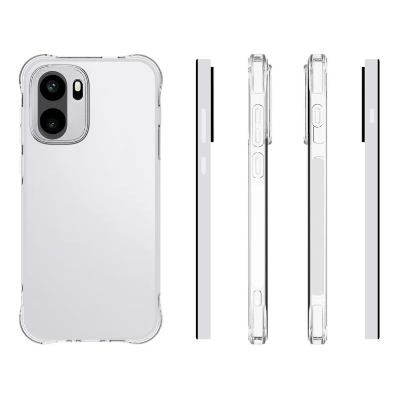 For OnePlus Ace 6 Ultra 5G TPU Case Non Slip Anti Drop Phone Cover - Transparent