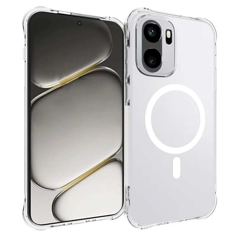 Bulk Purchasing for OnePlus Ace 6 Ultra 5G Magnetic Case TPU Anti-drop Phone Back Cover - Transparent