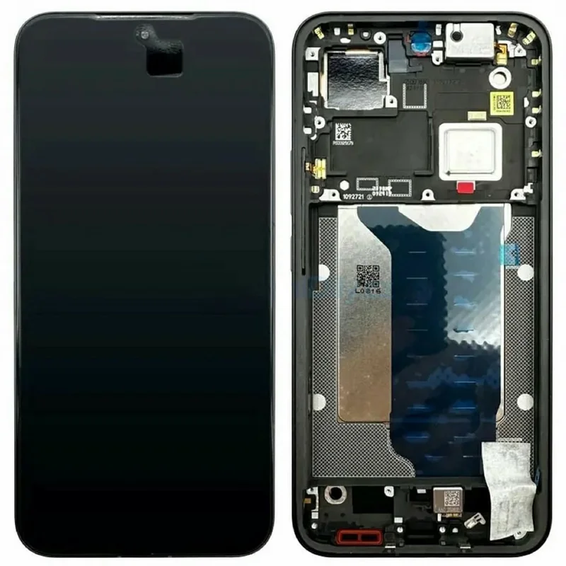 For Xiaomi 15T Pro 2506BPN68G OEM Grade S AMOLED Screen and Digitizer Assembly + Frame (Without Logo) - Black