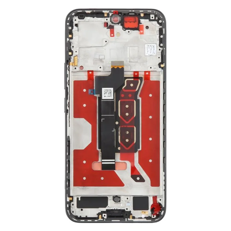 For Honor 400 5G (Global) DNY-NX9 Grade S AMOLED Screen and Digitizer Assembly + Frame (without Logo) - Black