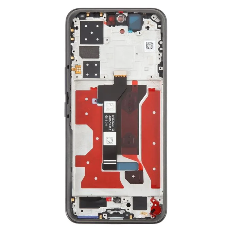 For Honor 400 Pro 5G (Global) DNP-NX9 OEM Grade S AMOLED Screen and Digitizer Assembly + Frame (without Logo) - Black