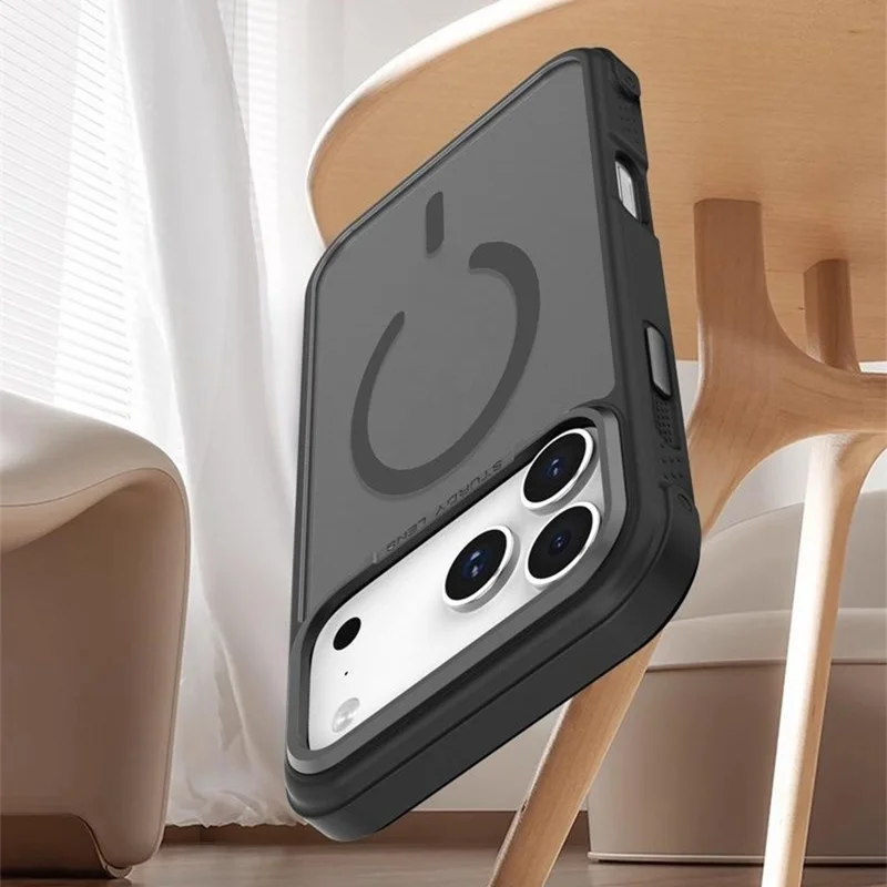 Bulk Purchasing for iPhone 17 Pro Max Magnetic Case Skin-friendly TPU PC Cover Compatible with MagSafe - Lake Blue