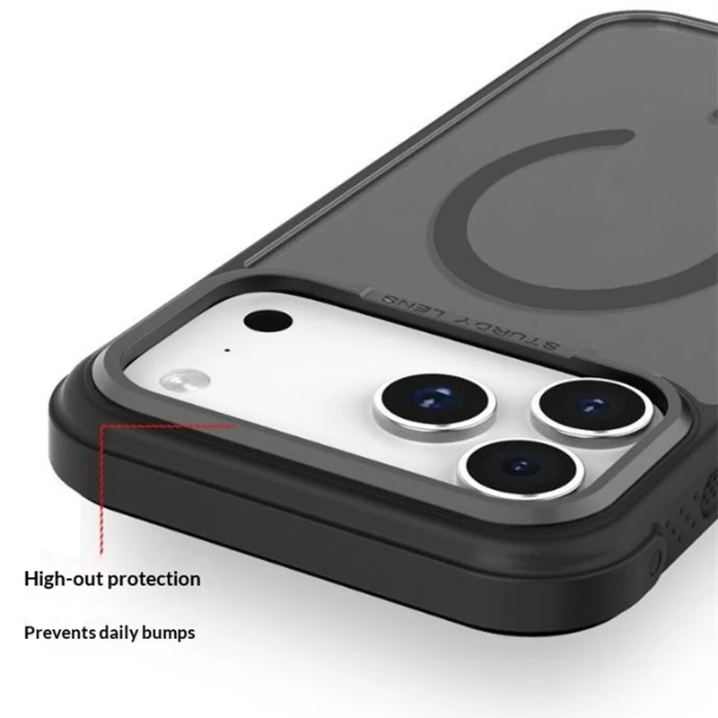 Bulk Purchasing for iPhone 17 Pro Max Magnetic Case Skin-friendly TPU PC Cover Compatible with MagSafe - Lake Blue