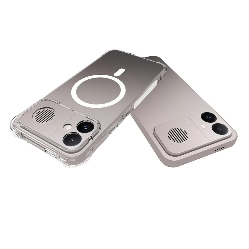 Bulk Purchasing for Xiaomi Redmi K90 Max 5G Magnetic Case TPU Anti-drop Phone Back Cover - Transparent