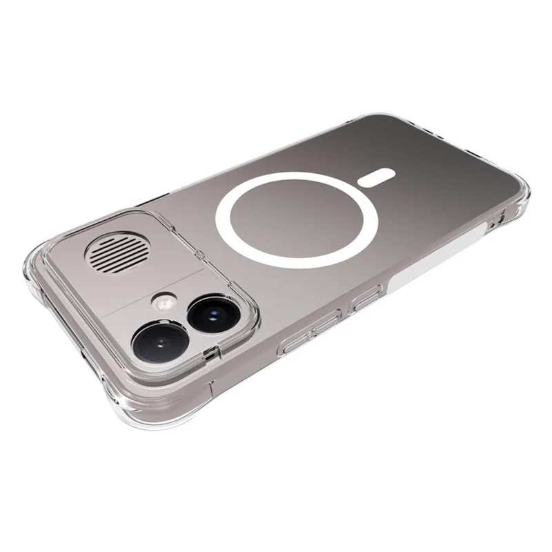 Bulk Purchasing for Xiaomi Redmi K90 Max 5G Magnetic Case TPU Anti-drop Phone Back Cover - Transparent