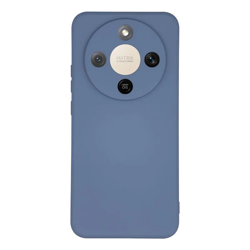 AMORUS Case For Honor Magic8 Lite 5G  /  X9d 5G  /  X70 5G Precise Cutouts TPU Fiber Lining Shockproof Phone Cover - Lavender Grey