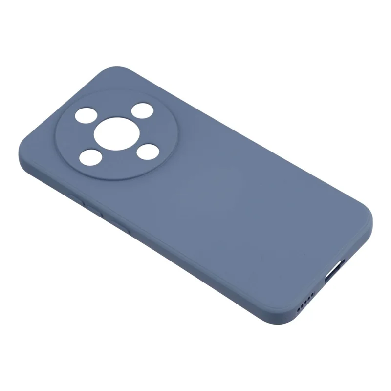 AMORUS Case For Honor Magic8 Lite 5G  /  X9d 5G  /  X70 5G Precise Cutouts TPU Fiber Lining Shockproof Phone Cover - Lavender Grey