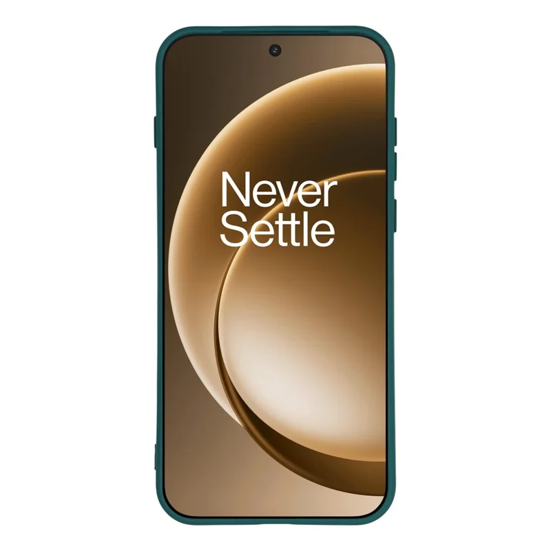 AMORUS For OnePlus 15 5G Case Precise Cutouts TPU Fiber Lining Shockproof Phone Cover  - Army Green