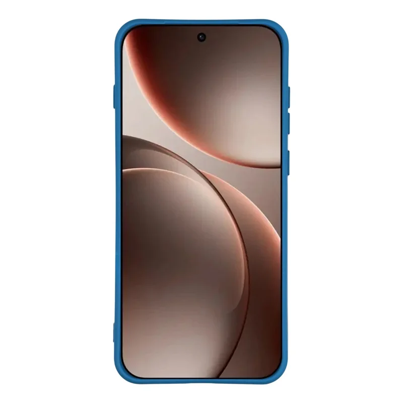 AMORUS For Oppo Find X9 5G Case Precise Cutouts TPU Fiber Lining Shockproof Phone Cover - Sapphire