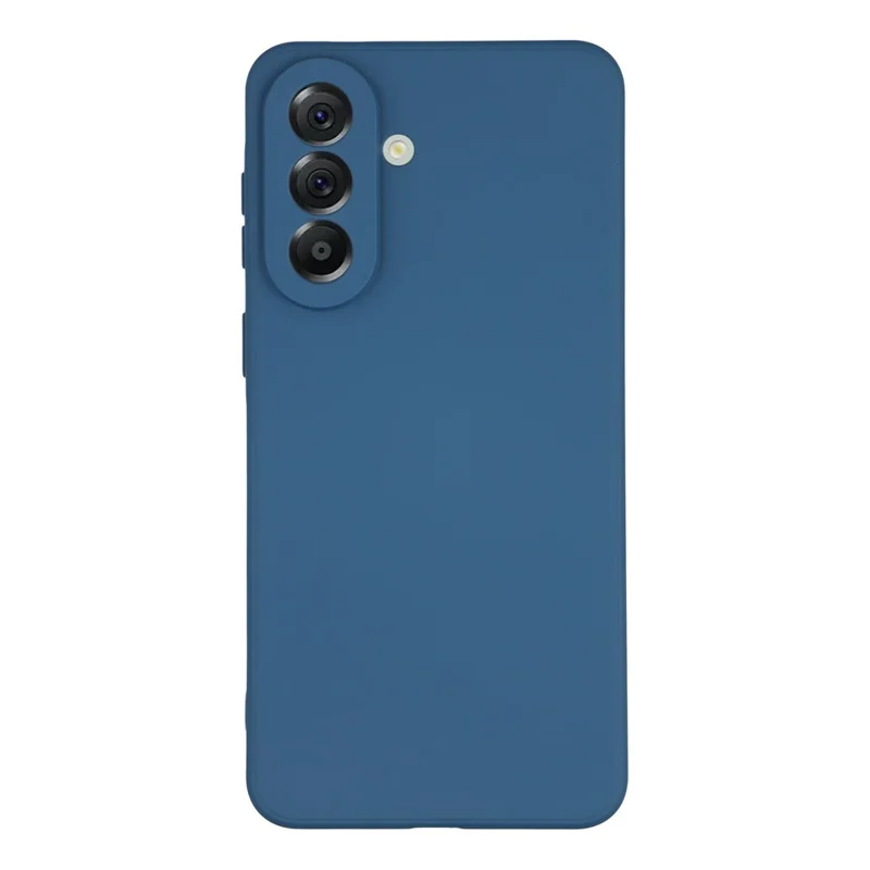 AMORUS For Samsung Galaxy A37 5G Case Precise Cutouts TPU Fiber Lining Shockproof Phone Cover - Sapphire