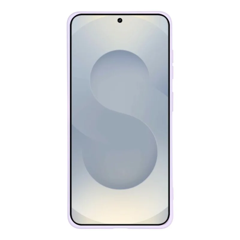 AMORUS For Samsung Galaxy S26 Case Precise Cutouts TPU Fiber Lining Shockproof Phone Cover - Purple