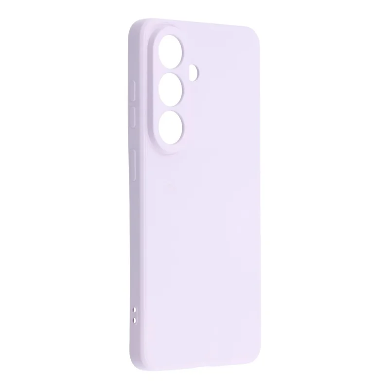 AMORUS For Samsung Galaxy S26 Case Precise Cutouts TPU Fiber Lining Shockproof Phone Cover - Purple