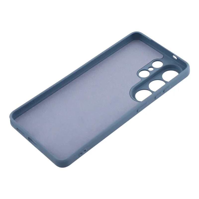AMORUS For Samsung Galaxy S26 Ultra Case Precise Cutouts TPU Fiber Lining Shockproof Phone Cover - Lavender Grey