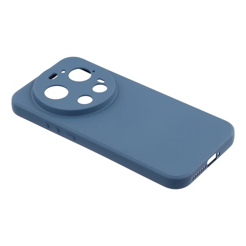 AMORUS For Xiaomi 17 Ultra 5G Case Precise Cutouts TPU Fiber Lining Shockproof Phone Cover - Sapphire