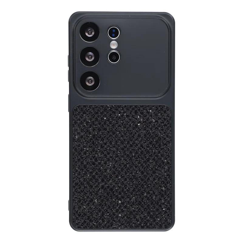 For Samsung Galaxy S26 Ultra Case Diamond Glitter TPU Shockproof Cover - Black