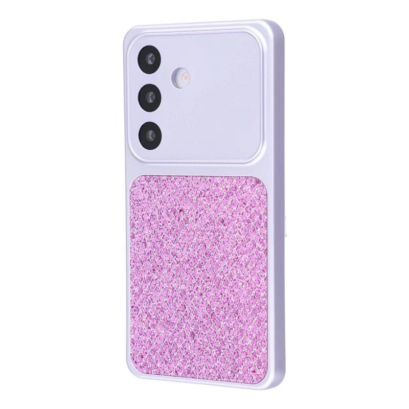 For Samsung Galaxy S26+ Case Diamond Glitter TPU Shockproof Cover - Purple