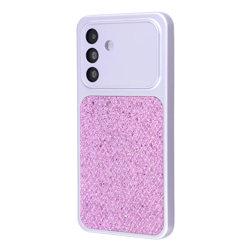 Case For Samsung Galaxy A16 5G  /  4G Diamond Glitter TPU Shockproof Cover - Purple