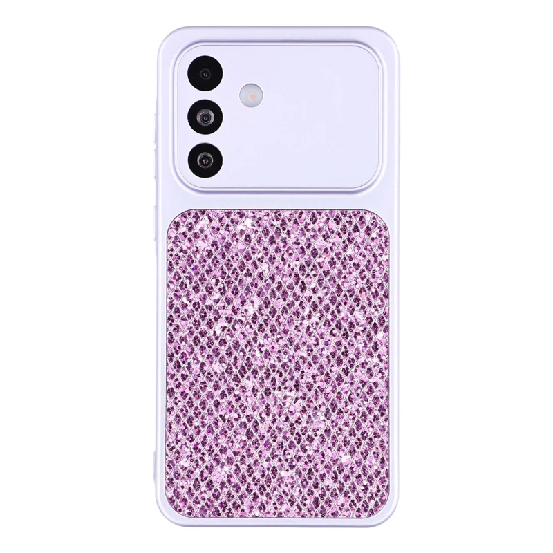 For Samsung Galaxy A26 5G Case Diamond Glitter TPU Shockproof Cover - Purple