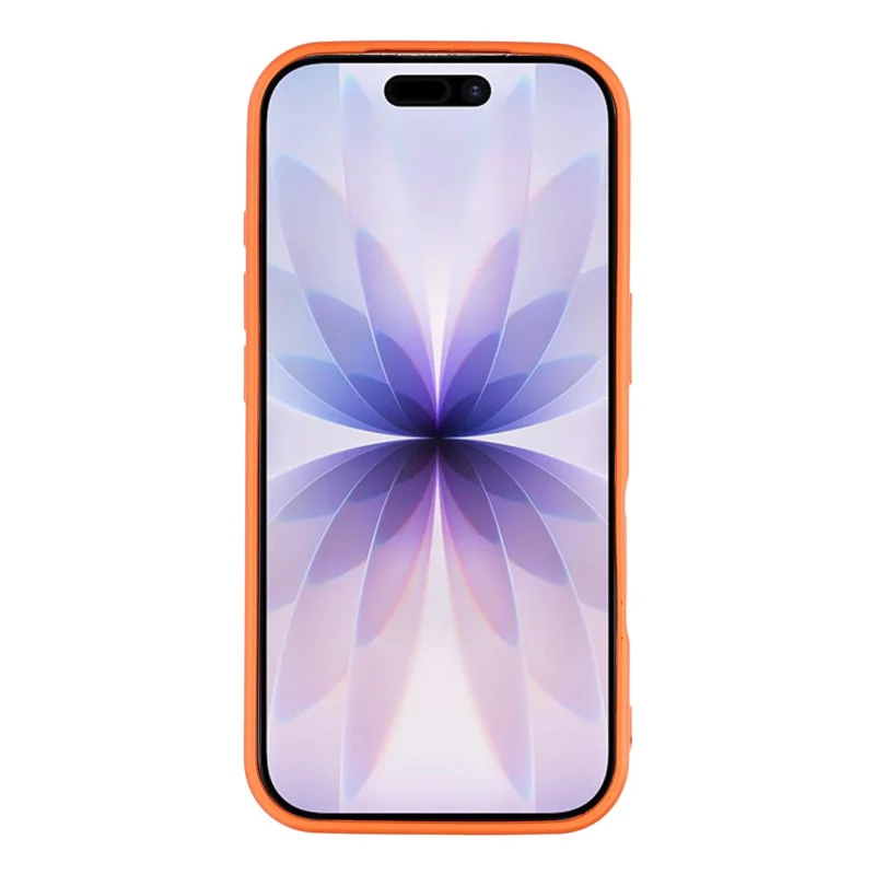 For iPhone 17 Pro Max Case Diamond Glitter TPU Shockproof Cover - Orange
