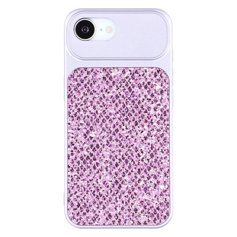 Case For iPhone 17e  /  16e Diamond Glitter TPU Shockproof Cover - Purple