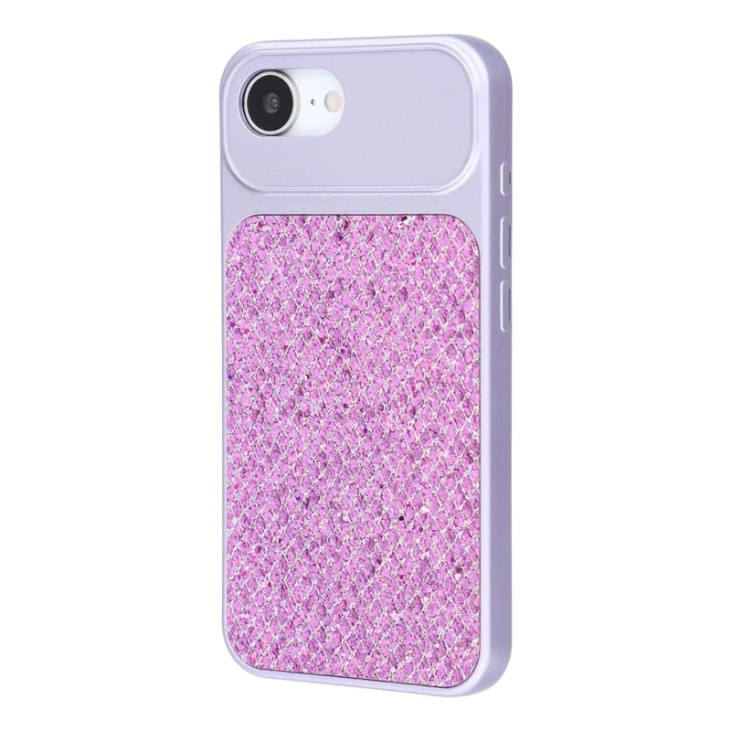 Case For iPhone 17e  /  16e Diamond Glitter TPU Shockproof Cover - Purple
