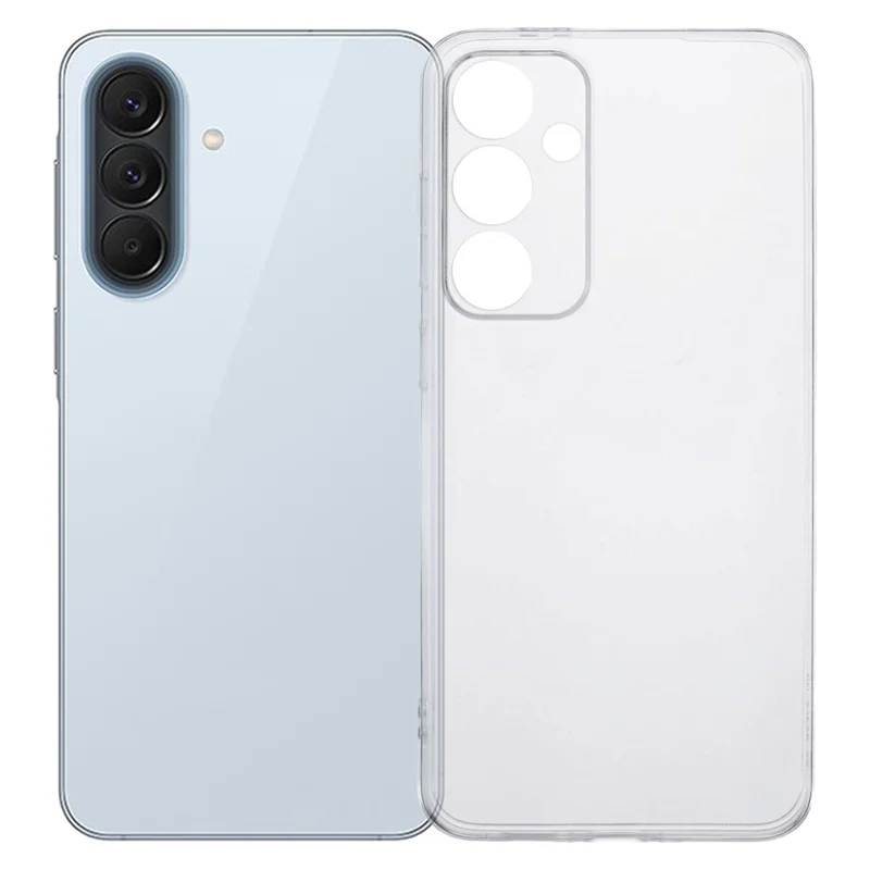 Voor Samsung Galaxy A57 5G hoesje Stootbestendig 1,5 mm dikte Transparant TPU telefoonhoesje